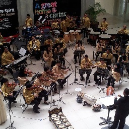 We are OMS Belia, a youth ensemble of Orkestra Melayu Singapura.