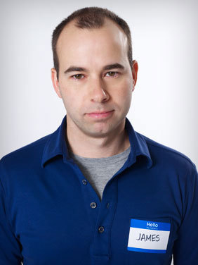 Who won't love James Murray, awesome in an awkward way.