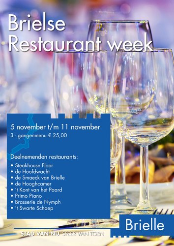 5 november t/m 11 november 2012
3 - gangenmenu € 25,00