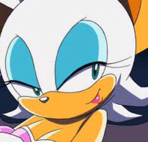 Hello Im Rouge the bat *grins* im a treasure theif its just my thing *chuckles* so take good care of those Diamonds or else i just might take them