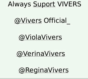 Official Twitter of @ViolaVivers @ReginaVivers @VerinaVivers