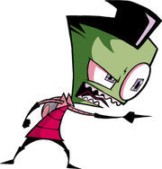 I am ZIM! I am a perfectly normal pig-boy of this pig planet so NO NEED TO BE SUSPICIOUS FOR I AM ZIM!