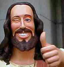 I died on the cross for you people. I can't have an erection every once in a while?