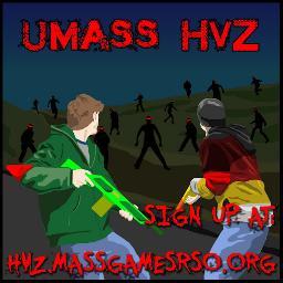 UMassHvZ's profile picture. #UMassHvZ #massgames #humansvszombies #umass