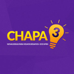 A força das novas ideias! Dia 17 de outubro, pelo SIGELEIÇÕES, vote na chapa 3 para o DCE UFRN
