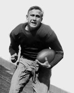 I was a solid halfback in football.  I'm a former Heisman Trophy Winner.  From  the University Of Chicago.