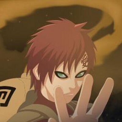 kazekage gaara garastor twitter