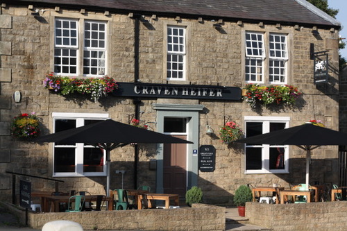 The Craven Heifer, Addingham.
Yorkshires newest boutique hotel in the Dales 

Head Chef - Mark Owens
Proprietor - Craig Minto.

http://t.co/KKoV1P7kuL