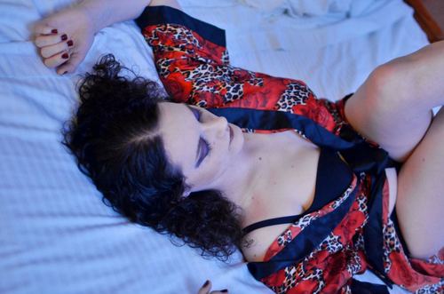 Burlesque dancer, femme fatale, bellydancer, and Tom Waits lover.