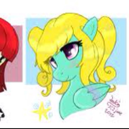 Gloom!! I dont get my name! Im cheerful,fun,cute and nice, i love my sisters, @mlp_Tweety and @mlp_fire_heart !