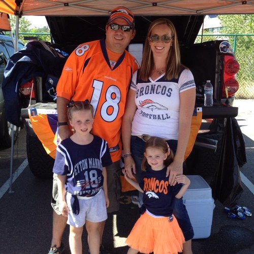 wife, mother, daughter, sister...and a Bronco fan since birth.