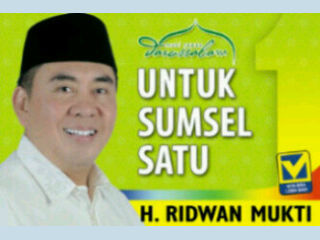 Menuju SumSel Satu bersama @Ridwan_Mukti