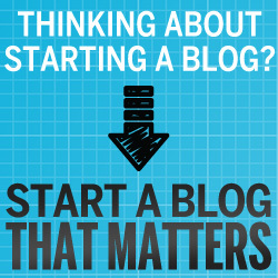 Thinking about starting a blog? Take the first step and follow our 90-Day Action Plan - Start a Blog That Matters here: http://t.co/obOcW71rhI
