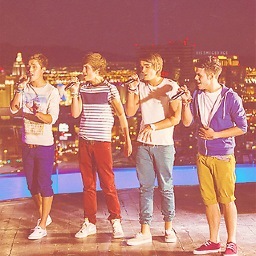 -- 4 Dutch girls who loves Union J ( Tamara, Sunny, Eva and Bibi ) -- Jaymi, Josh, George and JJ -- Union J follows ~