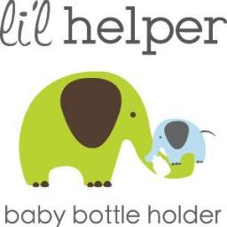 Li'l helper bottle holder provides a safe option for parents and caregivers to multitask while nursing. Great for on the go and growing families and twins!