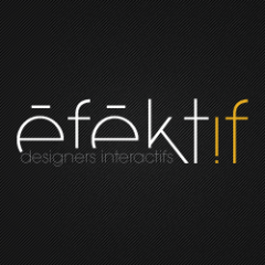efektweet's profile picture. Basé à Toulouse, efektif est un collectif d'indépendants spécialisés dans la conception et la réalisation de supports digitaux.