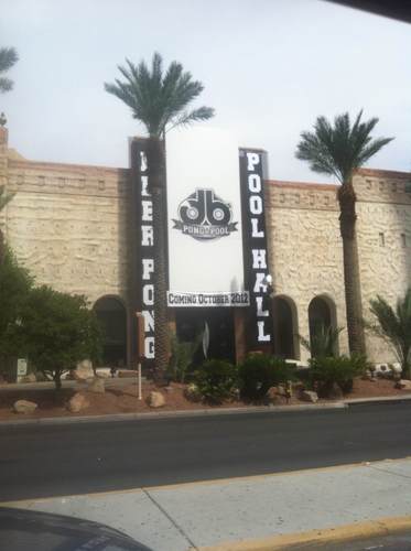 db's pong and pool.  Beer Pong, Pool, Shuffleboard, Darts on The Vegas Strip.  Come on down and join the party. Never know who will be stopping by....