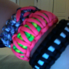 I make paracord bracelets for my ebay store!! I have just recently started this business so any advice will do!!