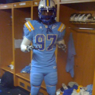 #TeamDreadhead #TeamSUFOOTBALL DE #97 aka 6'7 The Sky Is The Limit....BLESSED!!!!