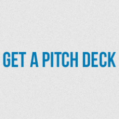 Get A Pitch Deck allows you to easily build a pitch deck with our pitch deck template.