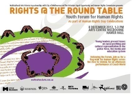Rights at the Round Table is an open forum for young people from all cultures and backgrounds to raise and discuss issues of human rights.