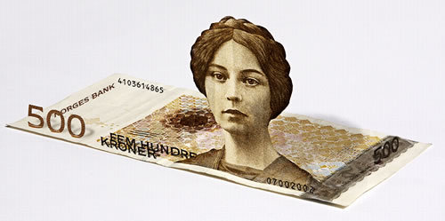 Strør 500-lapper rundt meg. Følg meg eller dø.