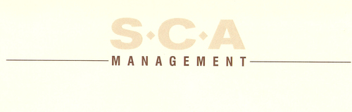 SCA Management is a theatrical agency which has been running since the early 80’s, representing clients working in all areas of the profession.