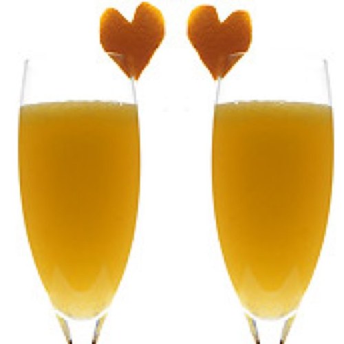 The perfect relationship is just like the Perfect Mimosa; 2 parts of one whole.