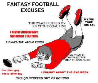 Im here for all your fantasy football needs and updates, unlike others, you ask, I answer. Give it a shot and follow. God Bless and let the fun begin.