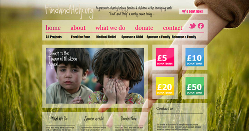 FindAndHelporg's profile picture. A grassroots charity helping families & children in the developing world