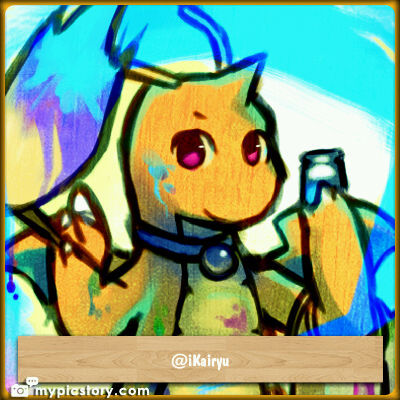 Yup! Seitoshi is my nickname. I love painting and planting berries! I'm not really noisy.. I'm being a little seriously if you disturb me.