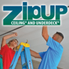 Zip-UP Ceiling easily finishes ceilings in basements+food prep areas in place of drop ceilings. Zip-UP UnderDeck creates dry outdoor space under raised decks