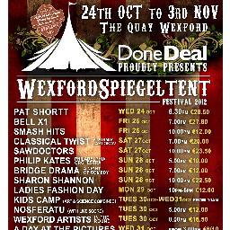 WSpiegeltent's profile picture. We welcome you to our new festival of marvels and wonders, the best in Music, Comedy, Theatre, Film, Fashion and Kids Entertainment. #wexspiegelfest