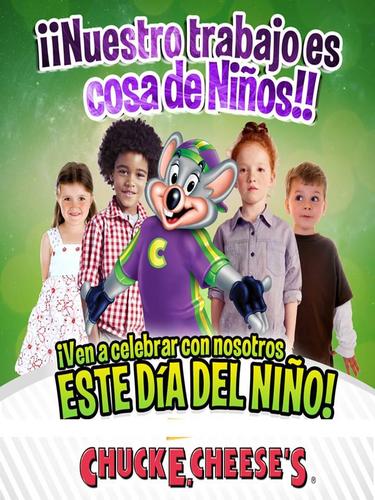 ChuckECheeseGT's profile picture. Expertos en entretenimiento y diversión!!
Con la Pizza más deliciosa de Guatemala
y las mejores fiestas de cumpleaños