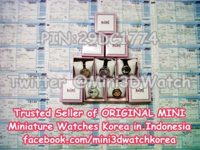 Trusted Seller of MINI Miniature Watch in Indonesia | Instagram @Mini3DWatch | LINE ID: my_dna | PO ± 1-2minggu | | 100% ORI. Cek #testi_MiniWatch