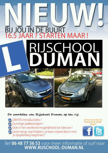RijschoolDuman's profile picture. 