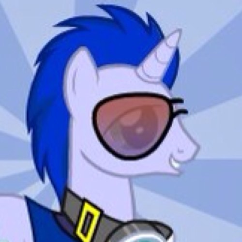 I'm a grey unicorn with the ability to sense aura's. i have a house a couple miles outside of ponyville, i'm also single and looking for that special somepony~
