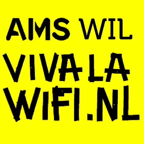AMS WIL DE WIFI NIET AANNEMEN VAN BLIEP! BLIJF ACTIE VOEREN. Wij hebben nu 1 jaar één WIFI-punt voor in de kantine gewonnen. Bedankt voor het stemmen!