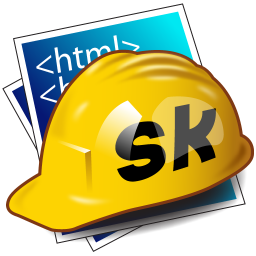 skEdit is a Mac OS X application for editing web/html and text files, it has many useful features like project management, syntax highlighting, etc.