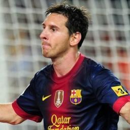 Lionel Andrés Messi football at FC Barcelona Nr. 10