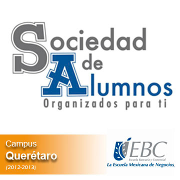 SociedadEBCQro's profile picture. Somos Gente de Negocios... ¡Somos Sociedad de Alumnos Escuela Bancaria y Comercial Campus Querétaro Generación 2012-2013...trabajando para ti!