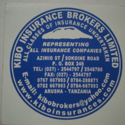 KIBOInsurance's profile picture. We wish to introduce ourselves to you, we are Insurance Brokers dealing with all Insurance Companies(Insurers) in Tanzania.