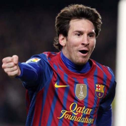 Lionel Andrés Messi football at FC Barcelona Nr. 10 

                        Barcelona