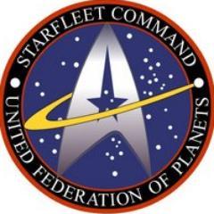 Top galactic news being read aboard the Starfleet Command in real-time