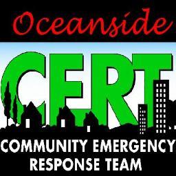 Please follow official city accounts for information about incidents and emergencies. Oceanside CERT is not an official source of this information.