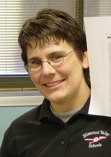 Alternative Education Teacher at Missouri Valley Schools, mother of 2, Hawkeye fan, love sports