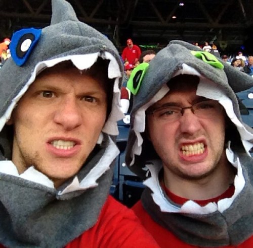 Sharkadina's profile picture. Roger The Shark Bernadina. Fan nicknamed. Player approved. (NOT Roger Bernadina's Twitter Account)