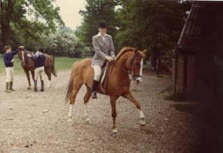 Female, married, three daughters, two horses, two cats and Chelsea FC.