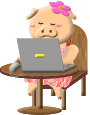 pigs's profile picture. 我是一只130智商的猪猪