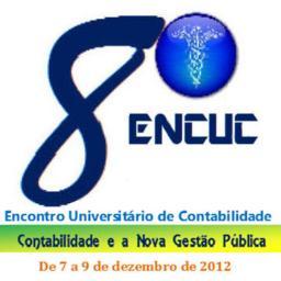 Encontro Universitário de Contabilidade realizado dos dias 7 à 9 de dezembro de 2012.